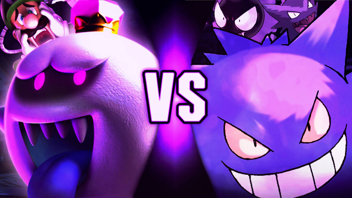 King Boo vs Gengar Death Battle by D2thag23 on DeviantArt