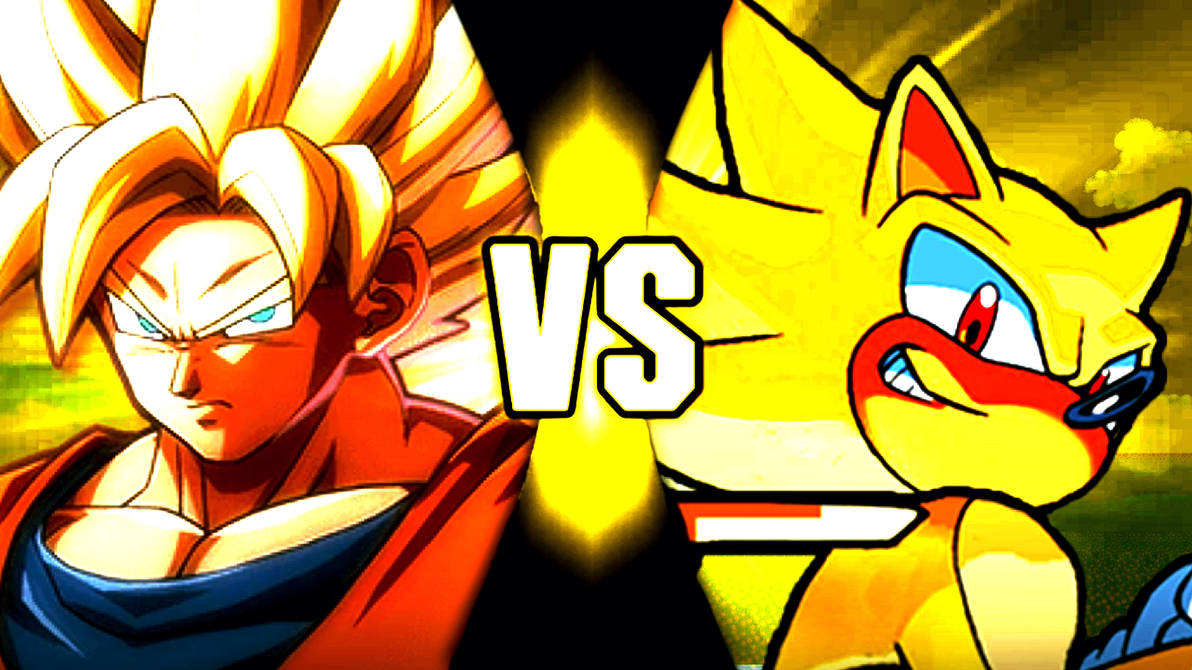 SSJ Goku vs Super Sonic Death Battle by D2thag23 on DeviantArt