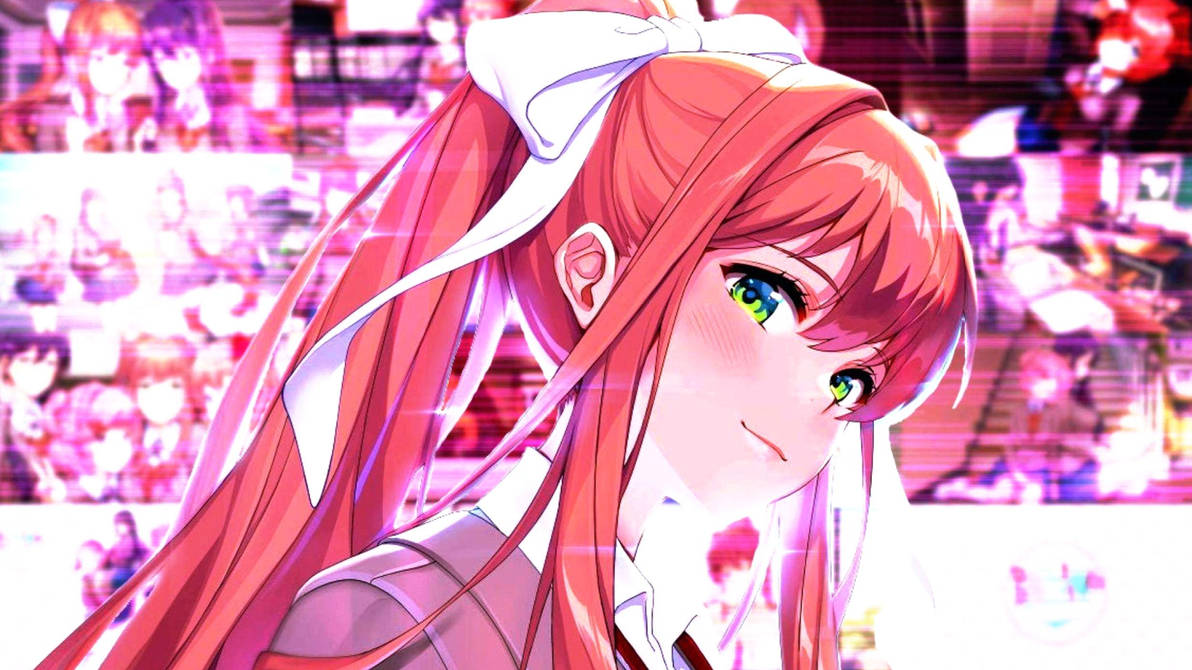 Monika Wallpaper by D2thag23 on DeviantArt