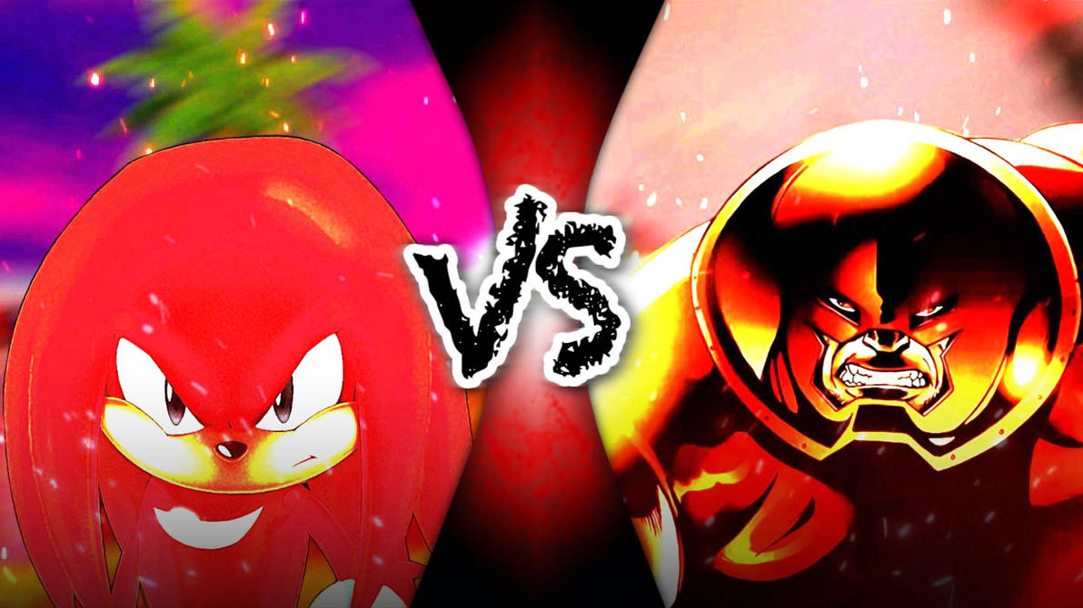 Knuckles Scared Archie Archie Knuckles vs The Juggernaut Death Battle by D2thag23 on DeviantArt