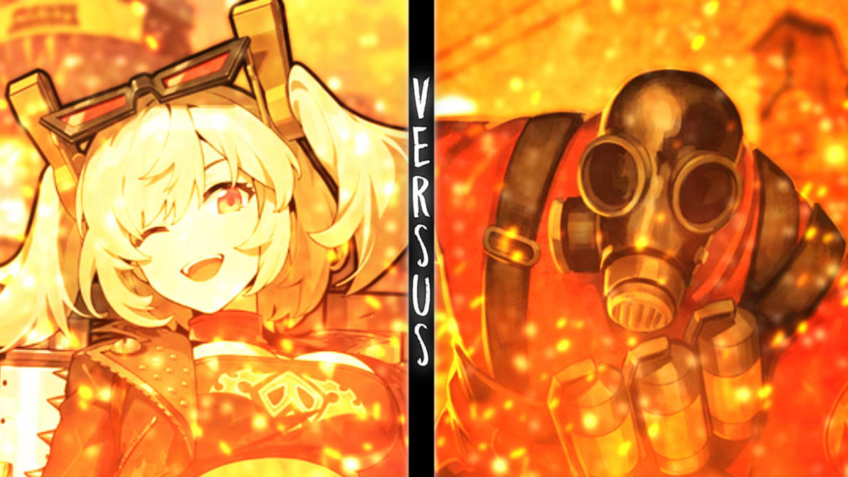 Burnice vs The Pyro by D2thag23 on DeviantArt