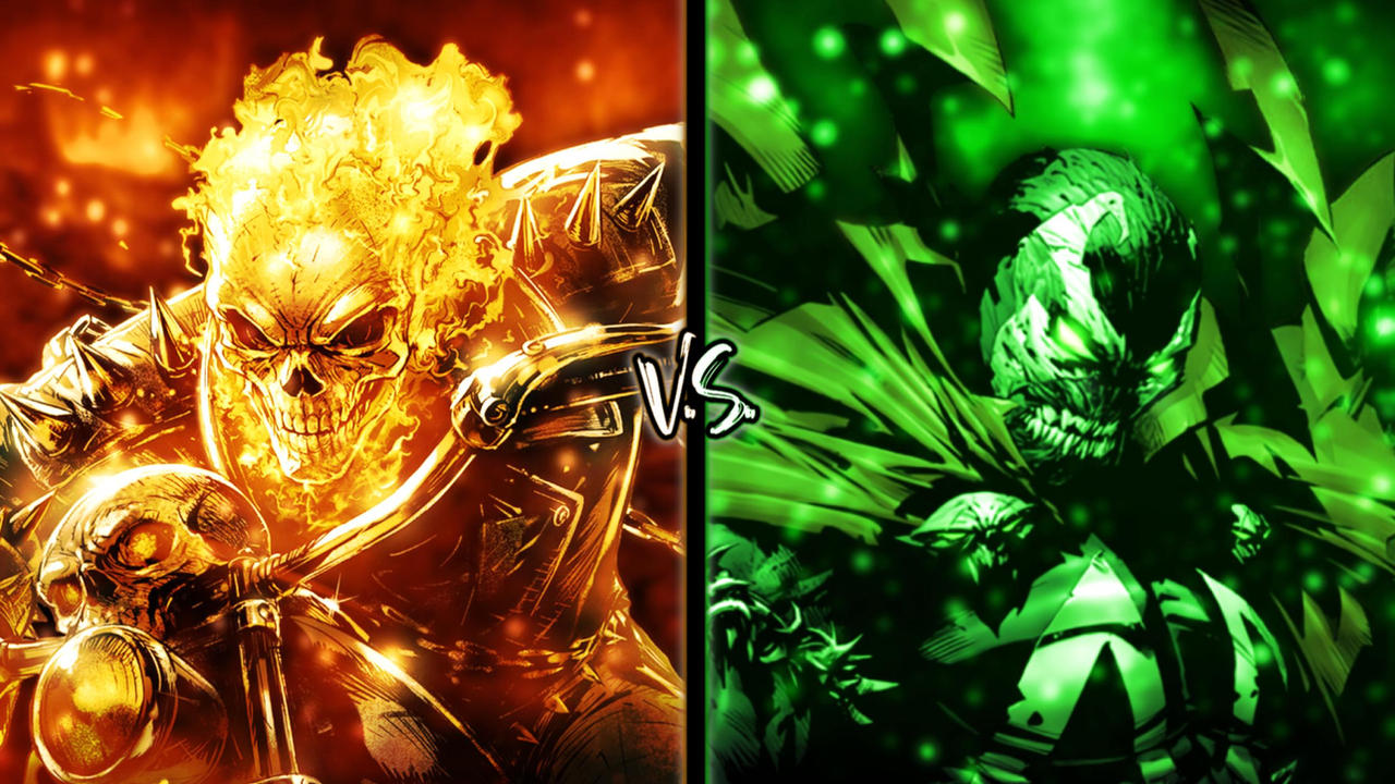 Ghost Rider Vs. Spawn by D2thag23 on DeviantArt