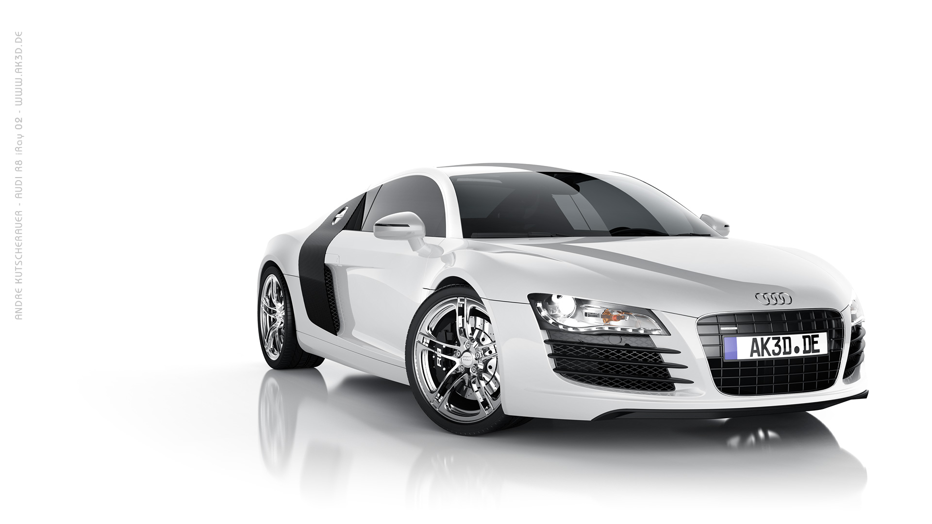 Audi R8 1 - Nurbs Modeling
