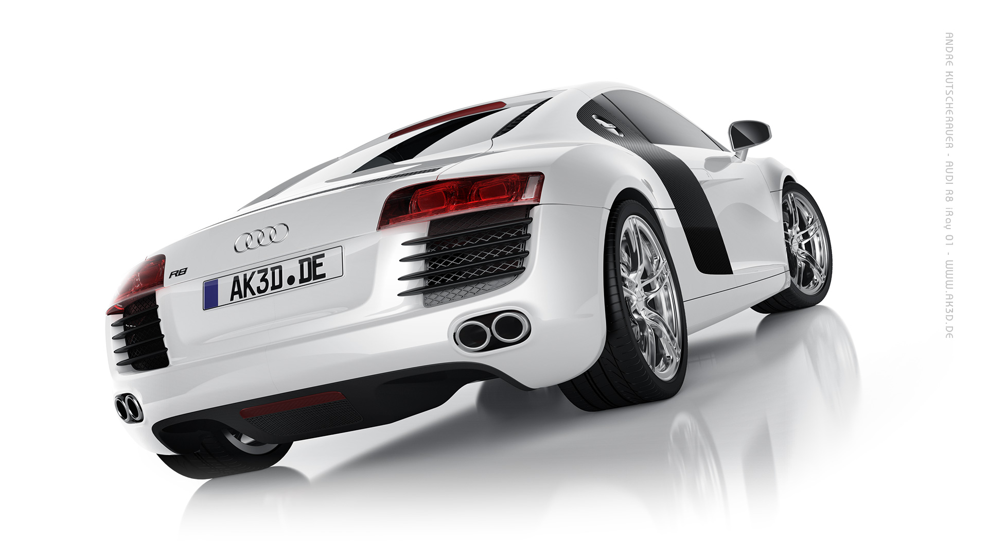 Audi R8 2 - Nurbs Modeling