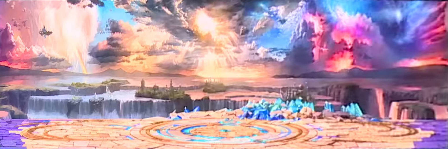 SSB Ultimate Banner/Mural Template by PhantomBlitzo on DeviantArt