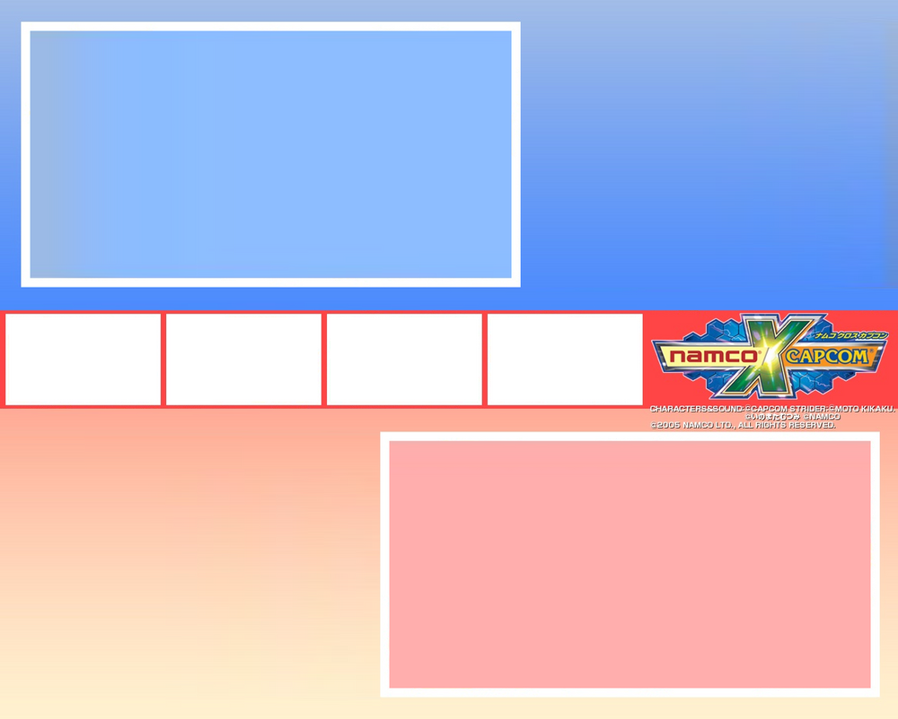 Namco X Capcom Template Characters Favorite by TheWorldofDream on ...