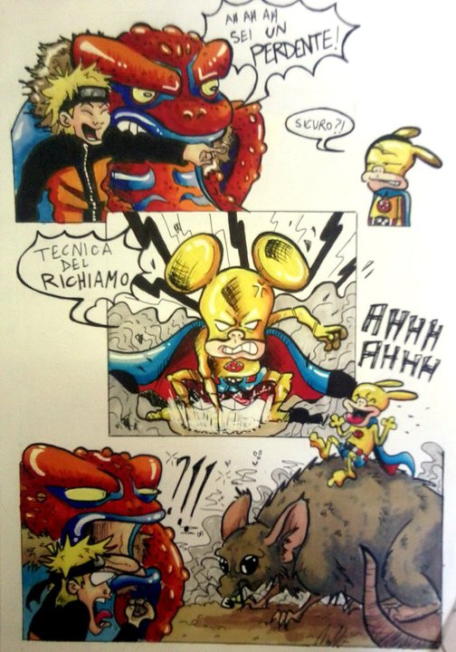 Ratman vs Naruto by friend-of-totoro on DeviantArt