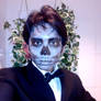 Lady GaGa Skeleton Make Up