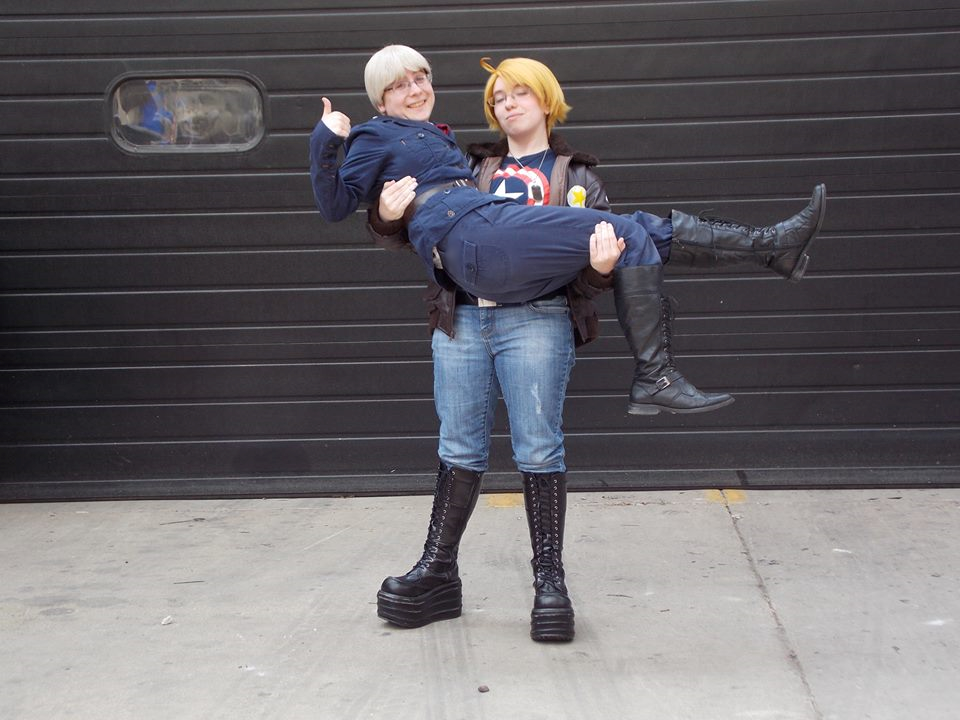 ACen 2013 Hetalia Photoshoot AmeriStonia