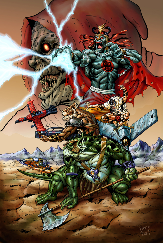 The mutants and Mumm-ra color by benyhibridos on DeviantArt