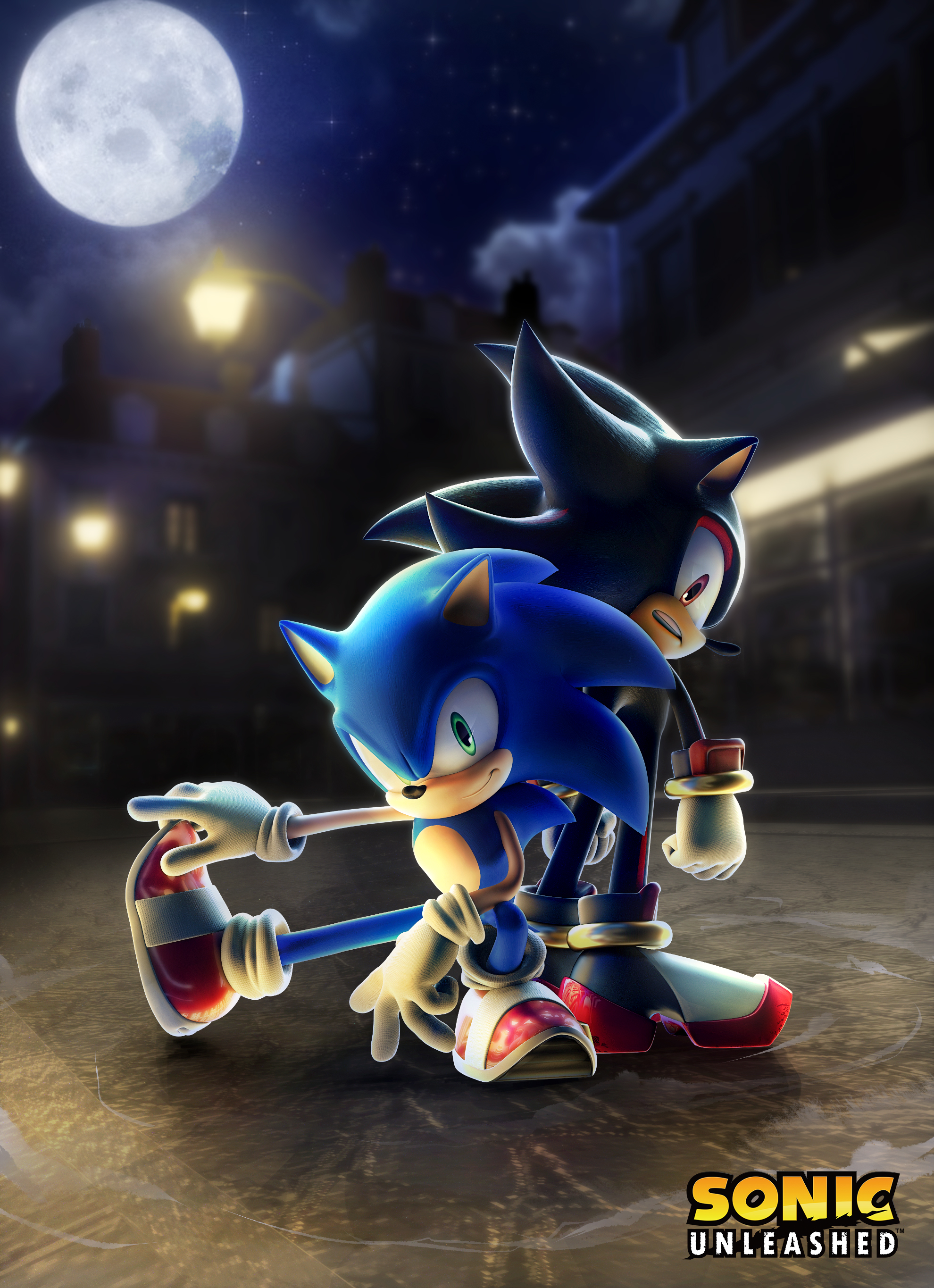 Sonic and Shadow in Spagonia