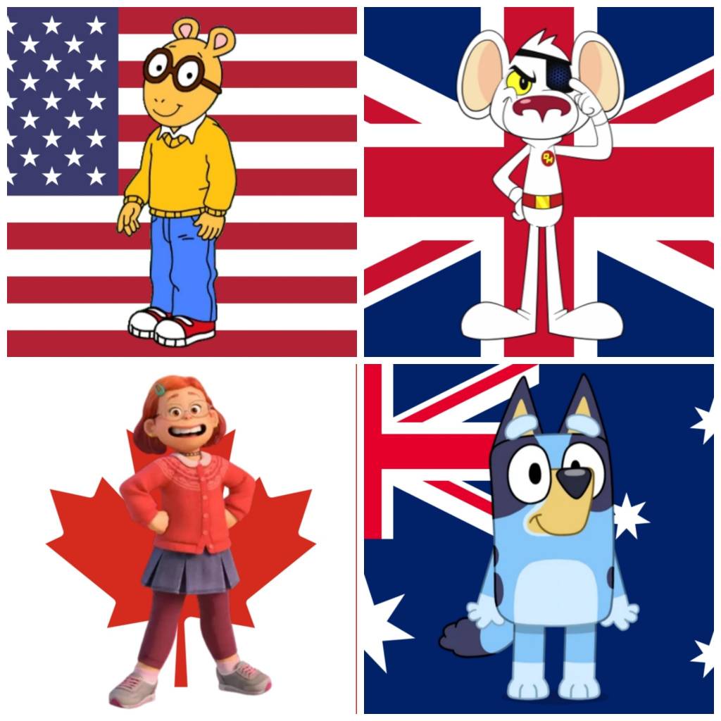 4 Animated Characters From 4 Different Countries By Neondoespjmasksblog On Deviantart 4 Animated Characters From 4 Different Countries By Neondoespjmasksblog On Deviantart