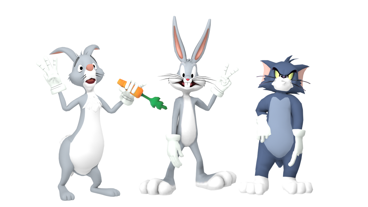 Tom Vs Rabbit Bugs Rabbit Bugs Bunny and Tom Cat by DenzelAbaya on DeviantArt