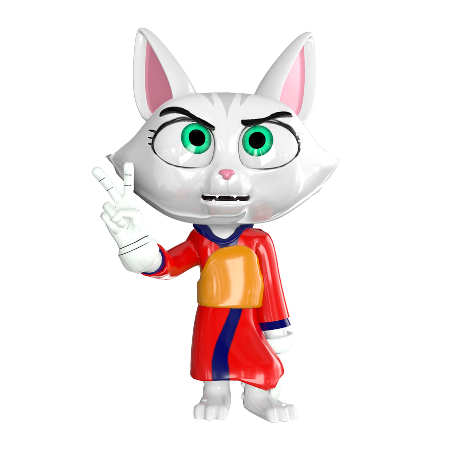 EMIKO PAWS OF FURY 3D by Xankfomatik170 by DenzelAbaya on DeviantArt