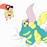 Mighty Mouse vs Saddle Rager by M3DXD