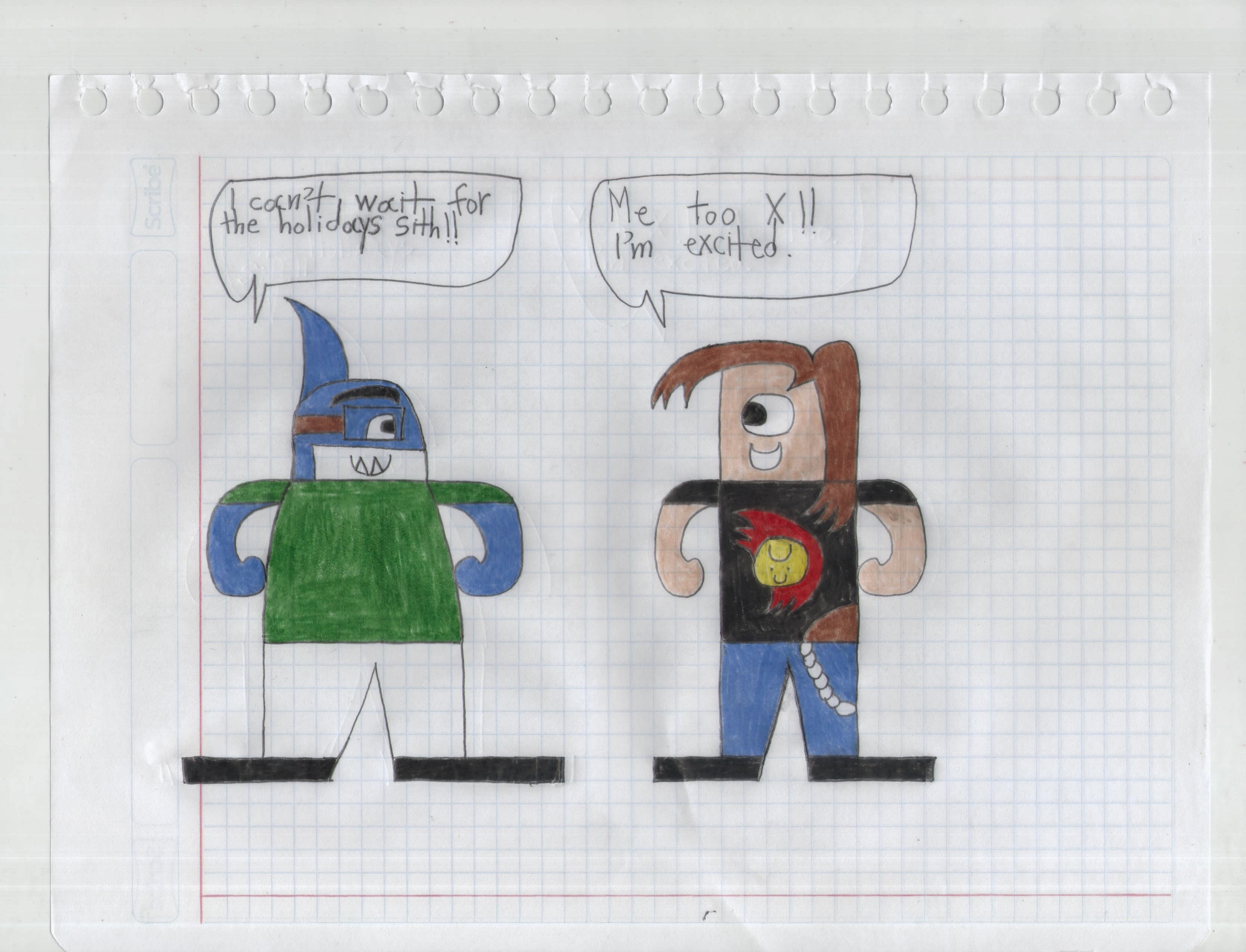 Sith and Me Waiting For The Holidays!!!!