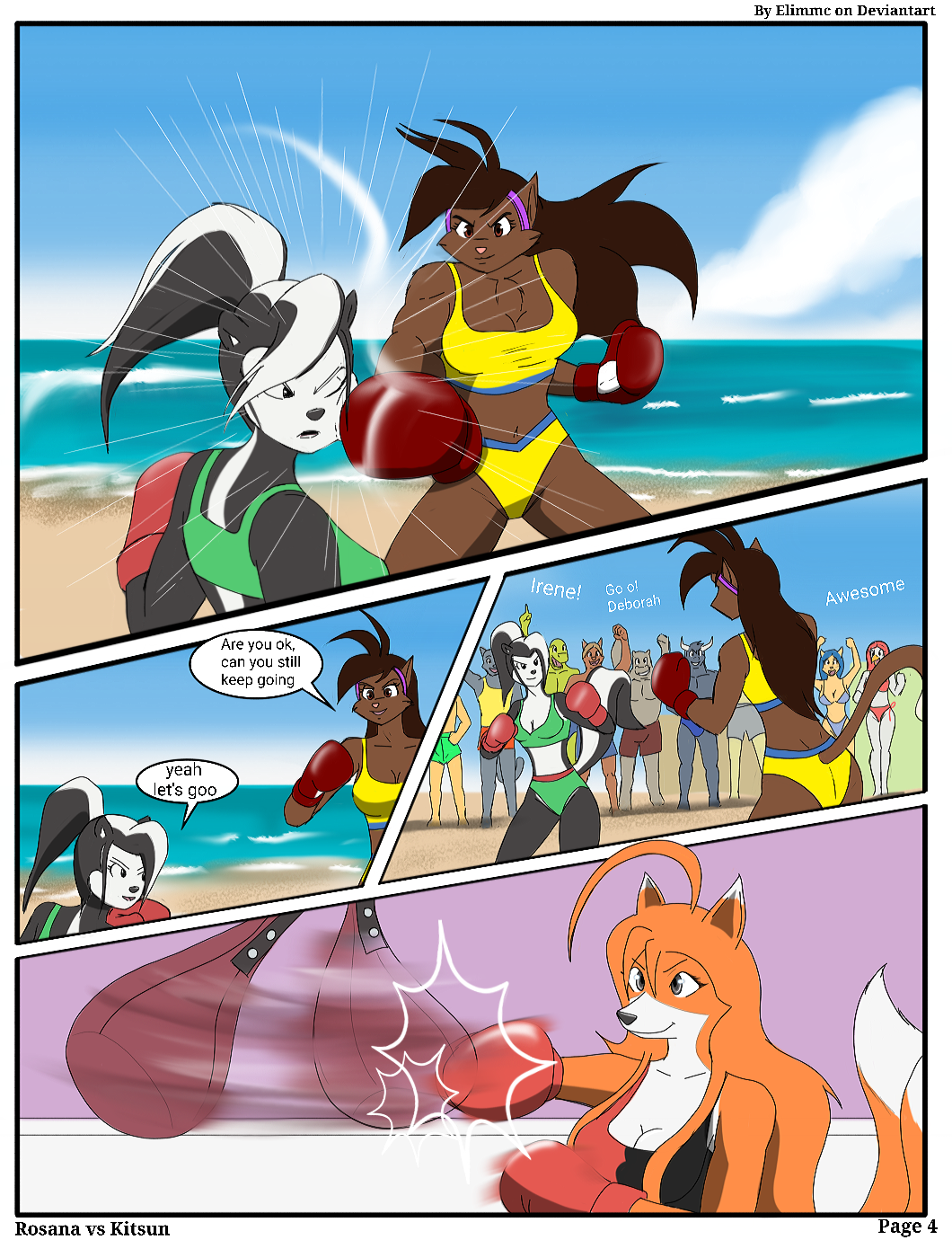 Rosana vs Kitsun by Elimmc page 4
