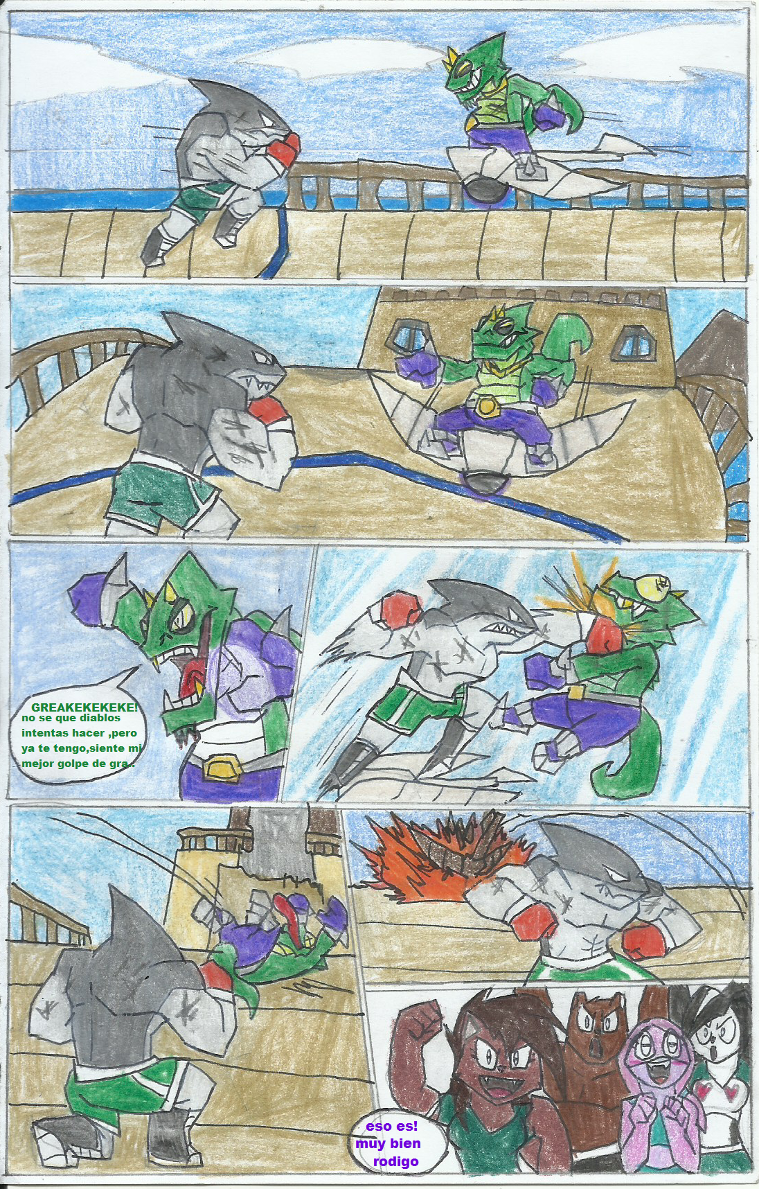 Shark vs Chameleon!!!!!! by yogelis page 6