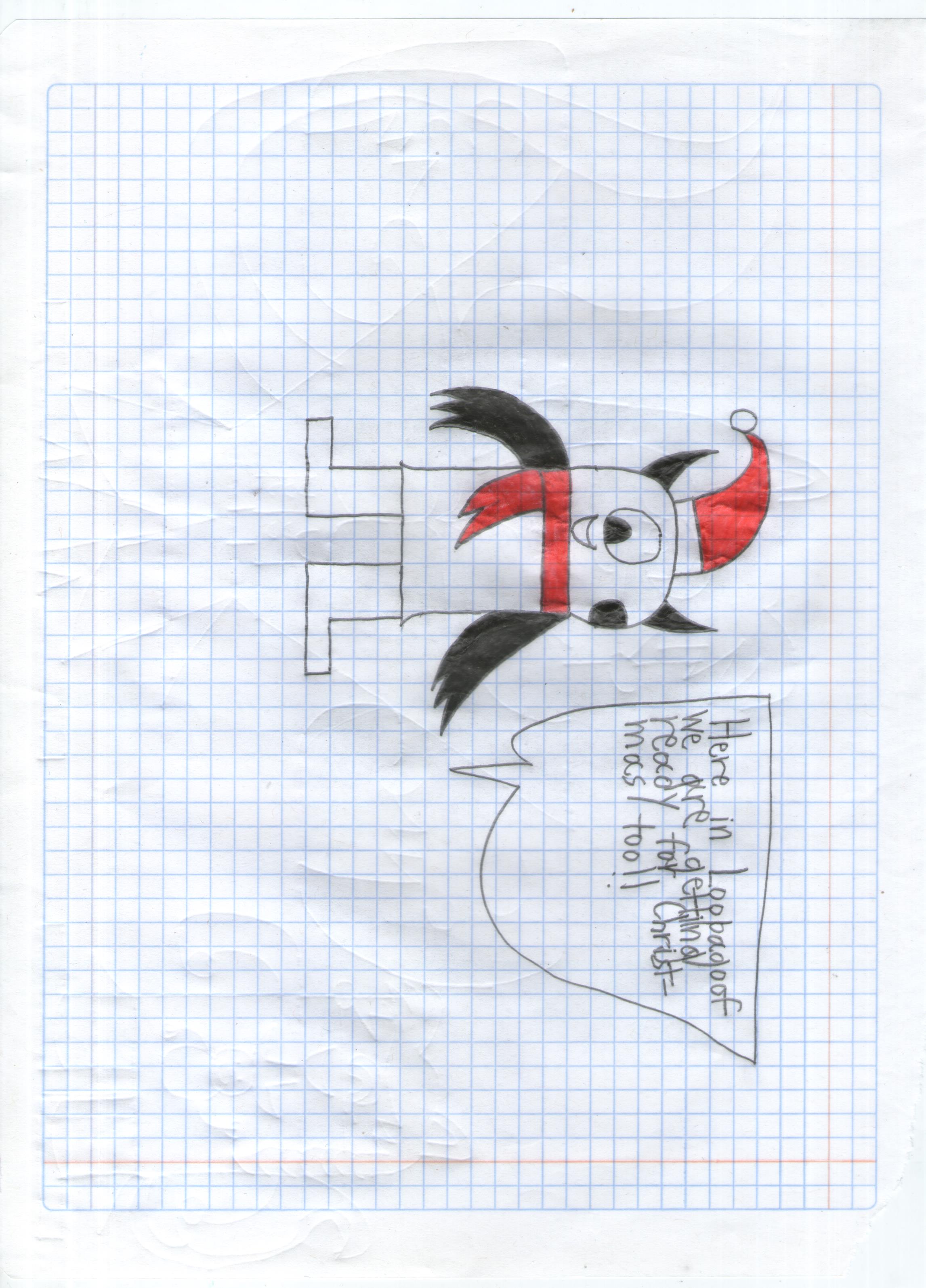 A Christmas Loopagoof Bat