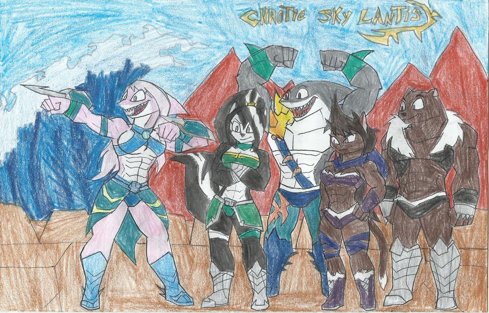 Rodrigo's Gang Skylantis Cosplay by yogelis