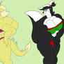 2 Musclebound Skunks and A Big Beast