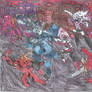 Shila, Reik, Angel Dust and Cherri Bomb vs Demons