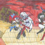 Pomni y Ragatha vs Charlie y Vaggie
