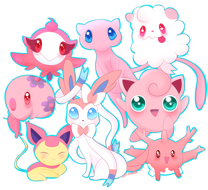 Pink Pokemon By Lilidoodle On DeviantArt pink-pokemon-by-lilidoodle-on-deviantart