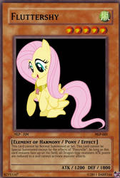 Fluttershy Card by Darrtaa