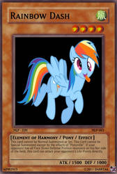 Rainbow Dash Card by Darrtaa