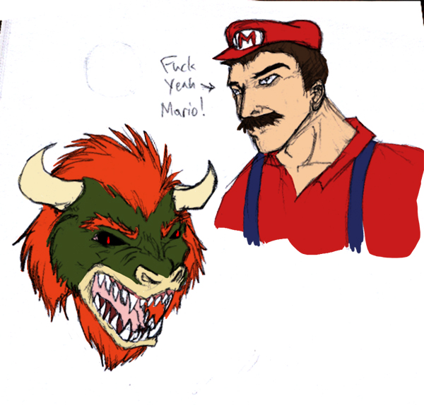 WTF Mario -OMGpostedfanart D:-