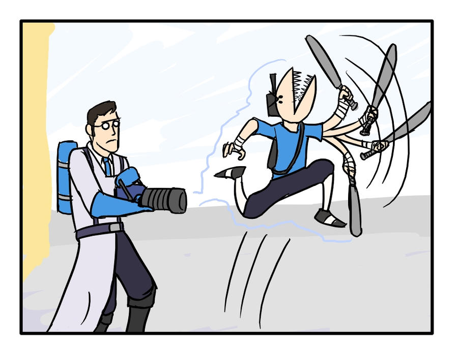 TF2 comic frame by Pandadrake on DeviantArt