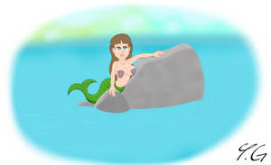 Mermaid In The Ocean