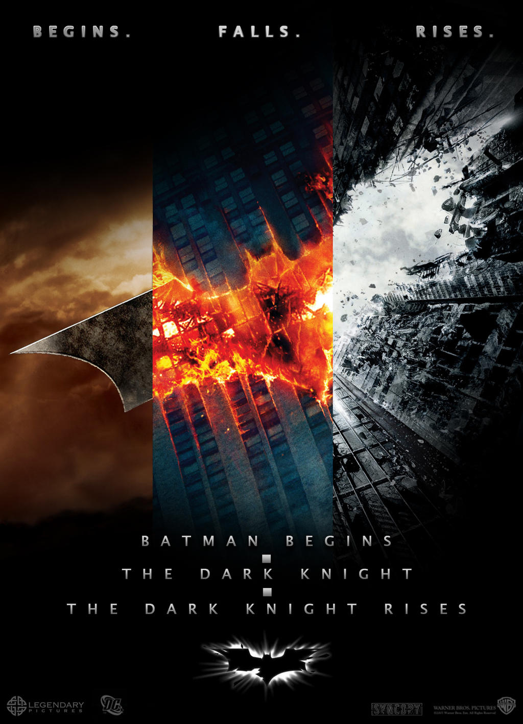 Batman Trilogy - poster by AndrewSS7