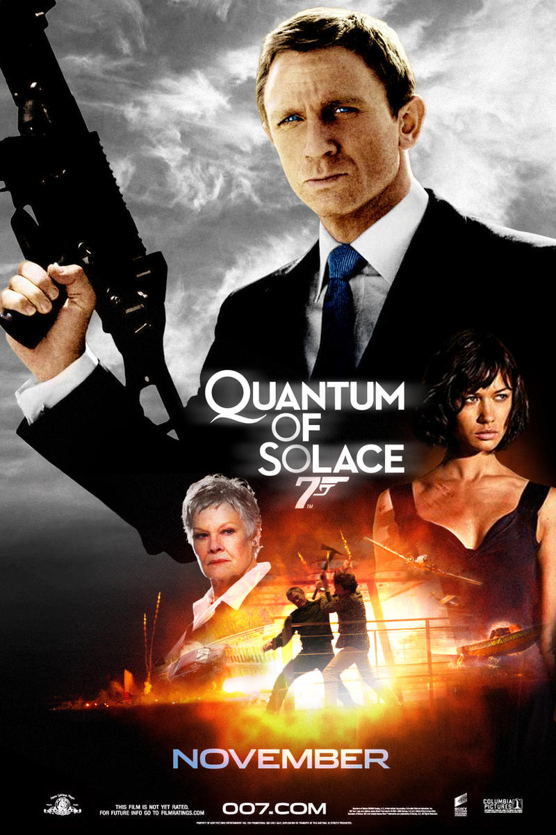 ''Quantum of Solace'' poster by AndrewSS7 on DeviantArt
