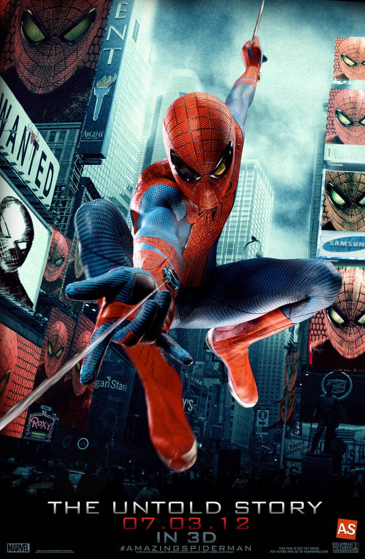 ''the Amazing Spider-Man'' - movie poster by AndrewSS7 on DeviantArt