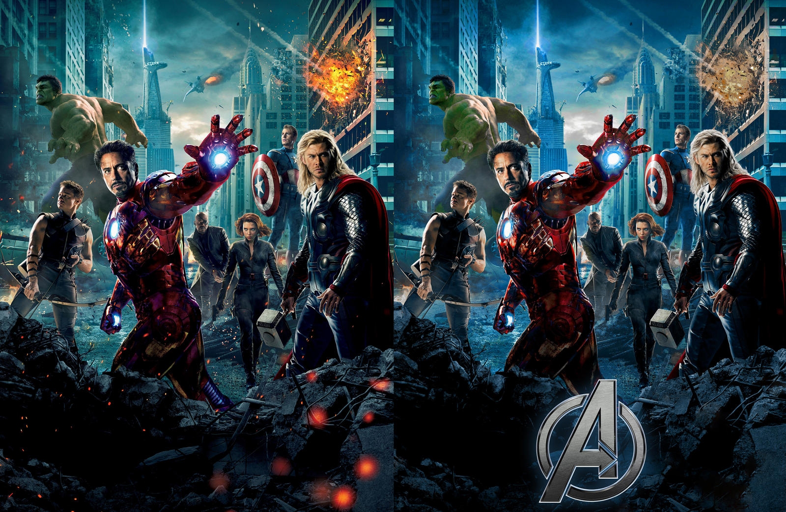 The Avengers Poster Recreated Comparison By AndrewSS7 On DeviantArt the-avengers-poster-recreated-comparison-by-andrewss7-on-deviantart