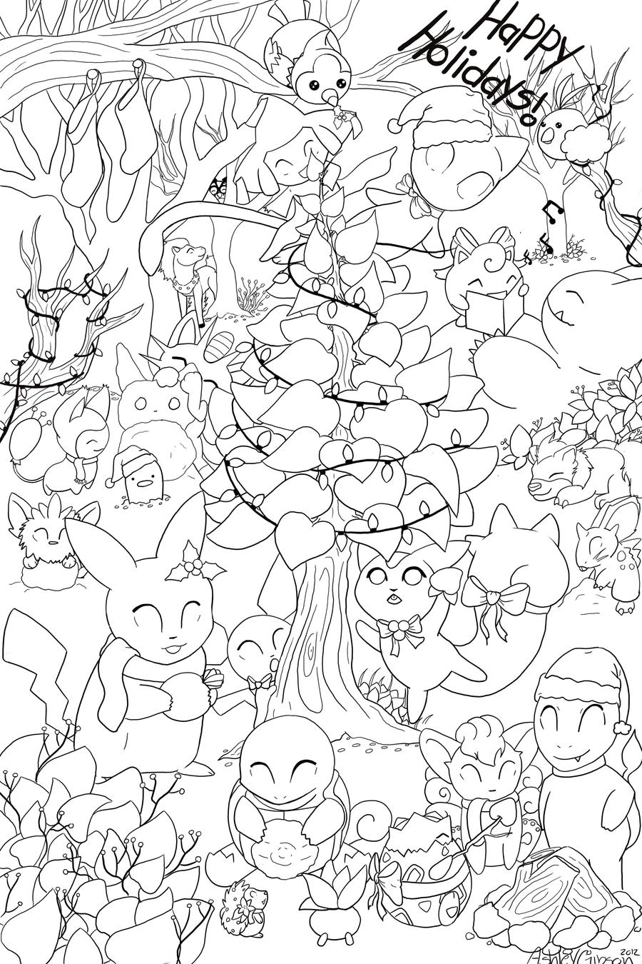 A Very Poke Christmas- Wip