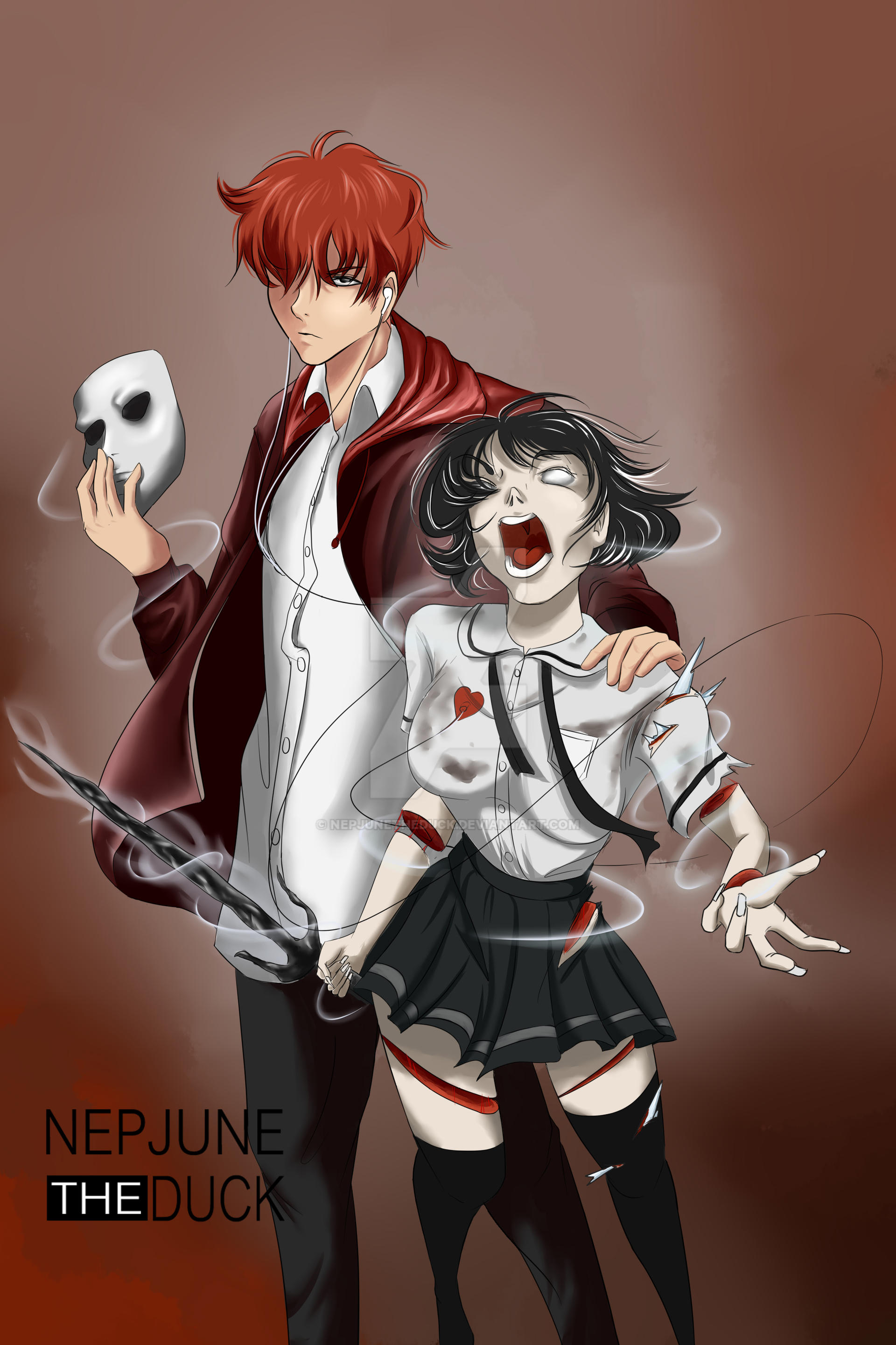 Rin Rocker Fanart HRK | HEARTROCKER and RIN YAMAOKA by NepjuneTHEduck on DeviantArt