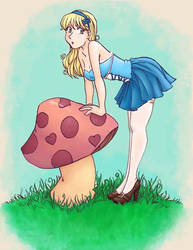Pin-up from Wonderland