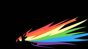 Rainbow flame