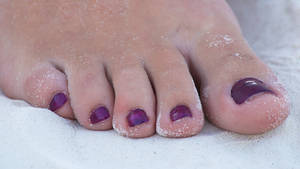 Smurfette's Sandy Toes in Purple 2