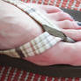 Rica's Dark Toes in Flip Flops 5