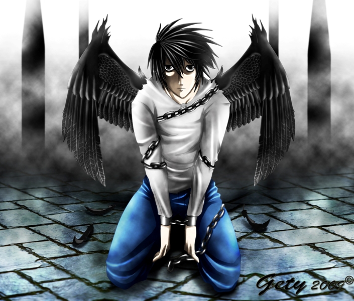 L Ryuzaki Death Note by Daiichane on DeviantArt