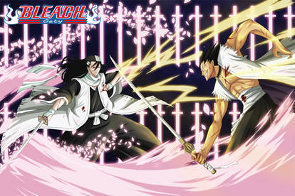 Byakuya vs Kenpachi