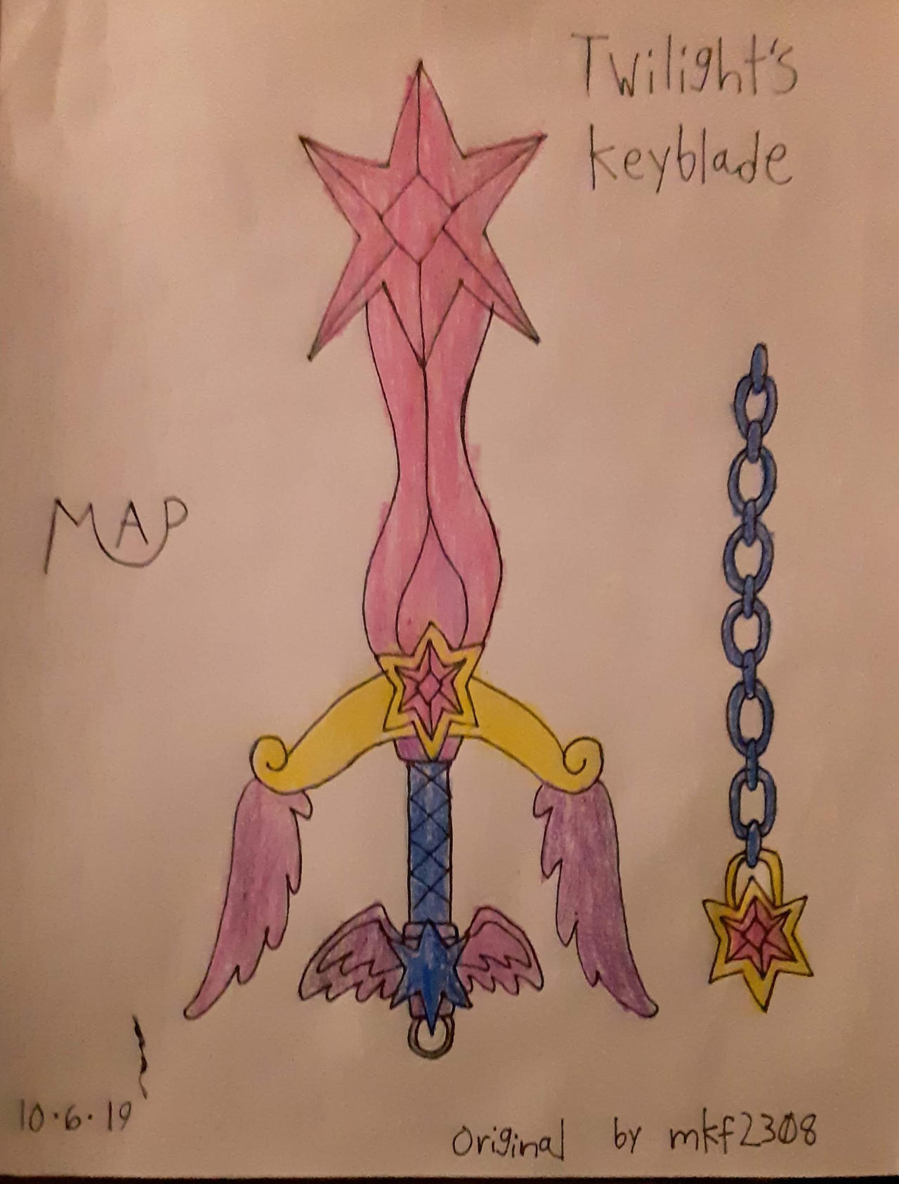 Keyblade Keyblade of Magic by nightlight2003 on DeviantArt