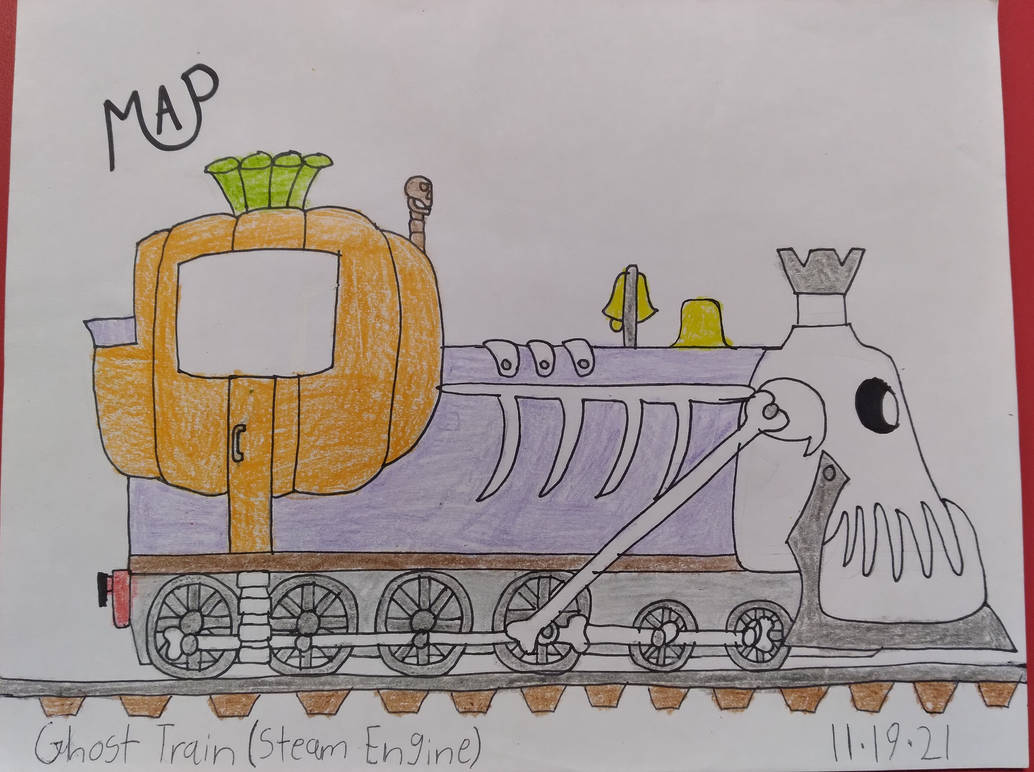 Ghost Train: Locomotive by nightlight2003 on DeviantArt