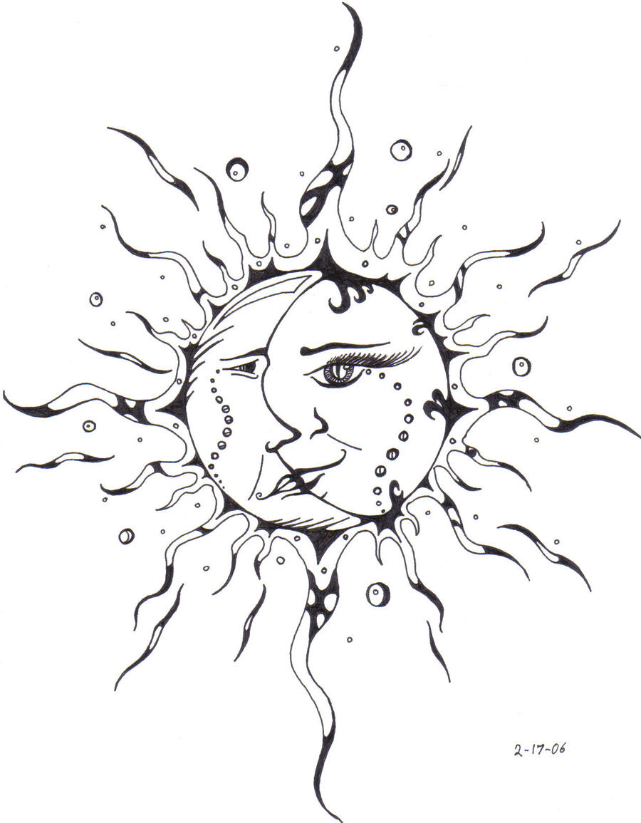 Sun And Moon Tattoo By Miss Swamp Spider On Deviantart Sun And Moon Tattoo By Miss Swamp Spider On Deviantart