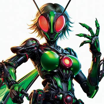 Bug Lady Mask Rider Ai hopper lady kamen rider by tRexP51 on DeviantArt