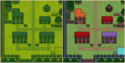 Gameboy Tiles Coloring in my old 4-tone GameBoy tiles by TheMFreak on DeviantArt